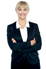 Image showing Attractive business woman