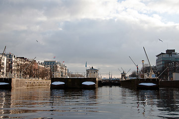 Image showing Amsterdam Sluices