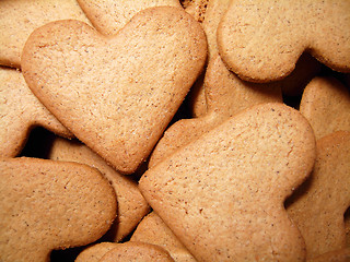 Image showing Gingerbread heart