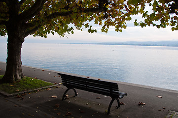 Image showing Lake Constance in fall