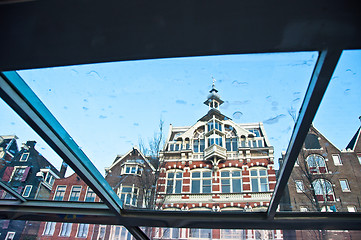 Image showing Canal Boat Cruise, Amsterdam