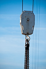 Image showing Crane hook