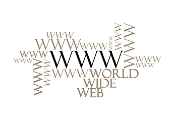 Image showing WWW word concept