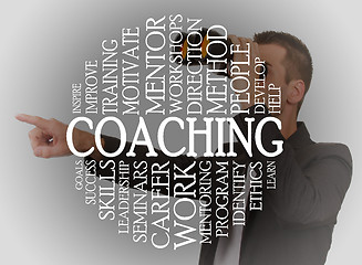 Image showing Coaching cloud concept