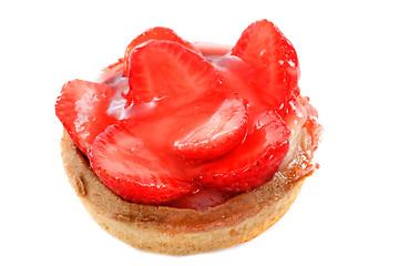 Image showing strawberry tartlet