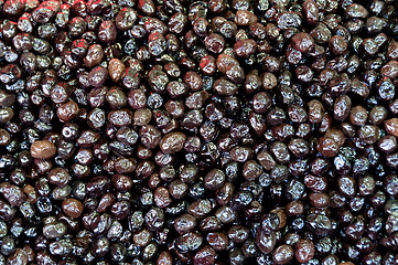 Image showing Black Olives