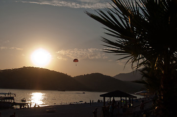 Image showing Sundown in Turkey