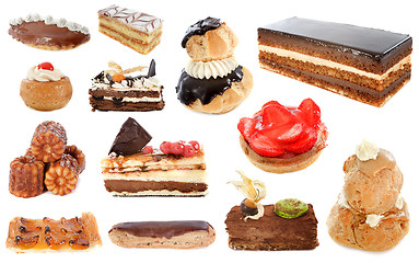 Image showing group of cakes