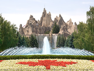 Image showing Canada's Wonderland amusement park entrance