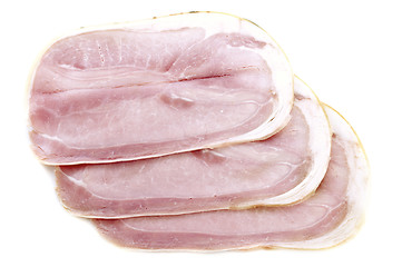 Image showing slice of ham