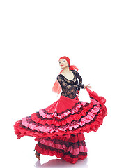 Image showing Flamenco dancer