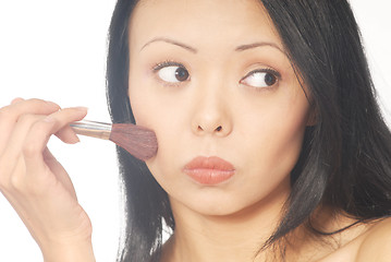 Image showing Glamour makeup