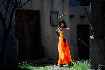 Image showing Belly-dancer