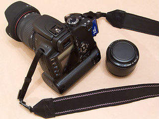 Image showing Unbranded Canon Digital Rebel XT dSLR camera