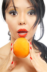 Image showing I love mandarins