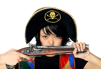 Image showing Young pirate