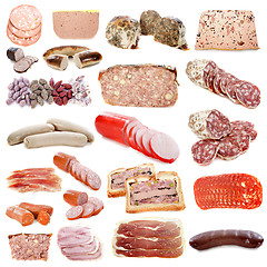 Image showing cooked meats