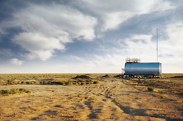 Image showing Industrial facility outdoors