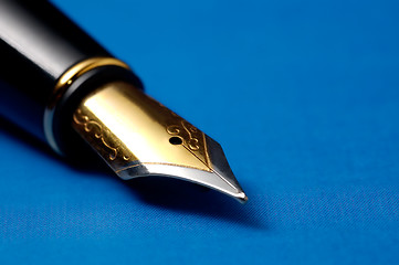 Image showing Golden Fountain pen