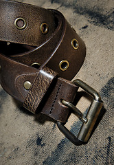 Image showing Knot of belt