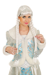 Image showing cute Snow Maiden