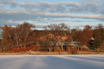 Image showing Bogstad manor in the winter