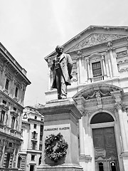 Image showing Manzoni statue, Milan