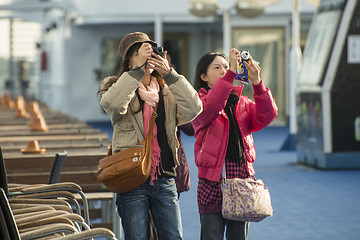 Image showing Japanese tourists