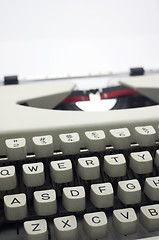 Image showing typewriter message