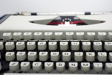 Image showing typewriter message