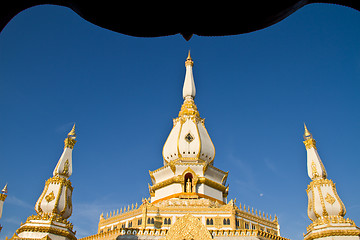 Image showing Maha Chedi Chaimongkol at Roi et Province Thailand