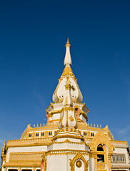 Image showing Maha Chedi Chaimongkol at Roi et Province Thailand