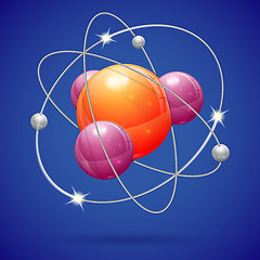 Image showing Atom Model