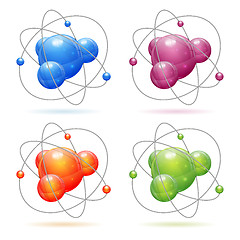 Image showing Set Atom Model