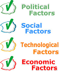 Image showing concept speech cloud illustration of social individual politics