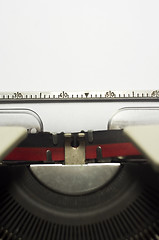 Image showing typewriter message