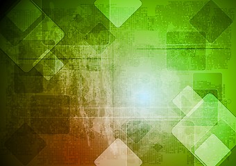 Image showing Vector bright design. Grunge background