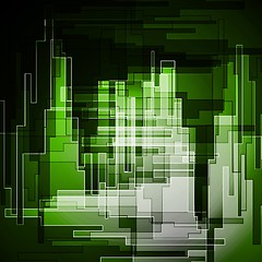 Image showing Dark green vector design