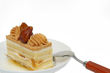 Image showing Chestnut cake