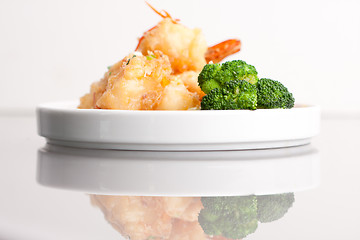 Image showing Thai Honey Shrimp Dish
