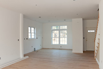 Image showing New Residential Home Interior Empty