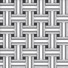 Image showing Weaving abstract pattern - background