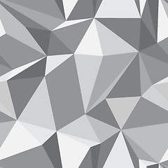 Image showing Diamond seamless pattern - abstract polygon texture