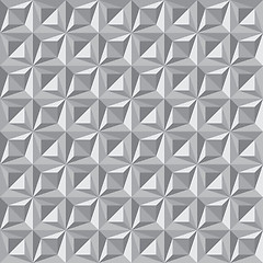 Image showing Seamless pattern of triangles - background