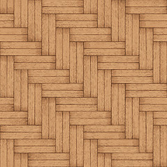 Image showing Wooden parquet floor - seamless texture