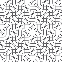 Image showing Simple geometric texture - entwined lines