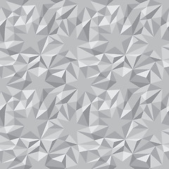 Image showing Abstract texture - stars and triangles