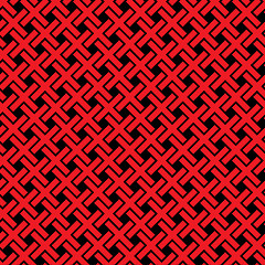 Image showing Abstract crosses pattern - seamless texture