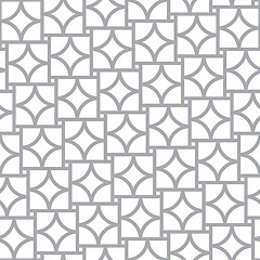 Image showing Simple geometric seamless pattern - abstract elements