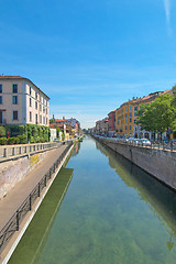 Image showing Naviglio Grande, Milan